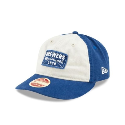 Milwaukee Brewers Gorra | New Era MLB Heritage Retro Crown 9fifty Snapback Cap Mexico - Marrom